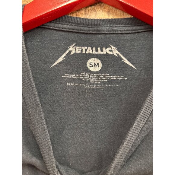 Metallica "And Justice For All" Black T-Shirt Small - Picture 3 of 6